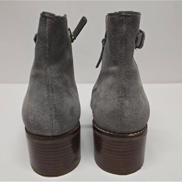 Cole Haan Womens Haidyn Gray Suede Ankle Boots Botties Size 9 - Picture 3 of 8